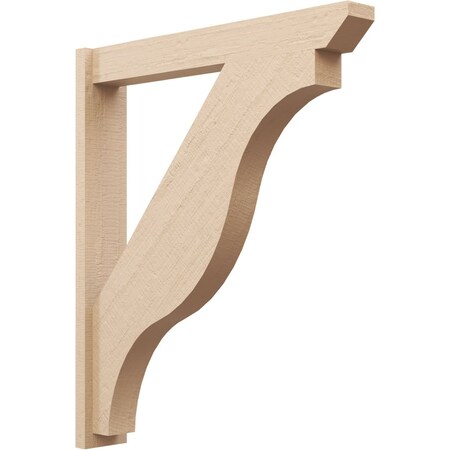 Ekena Millwork 5 1/2-in W x 34-in D x 40-in H Funston Slat Rough Cedar Woodgrain TimberThane Outlooker, Primed Tan OUTUR055X34X40FST24RCPR